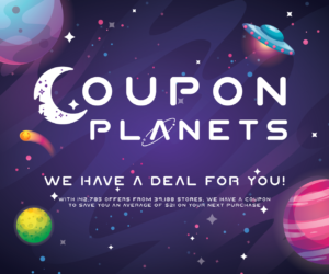 Coupon Planets Website Banner